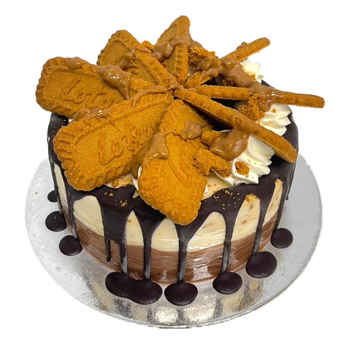 Biscoff Gelato Cake by Blue Cow Gelato